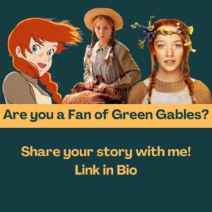 Megan Follows Instagram - Anne of Green Gables has shaped my life in so many ways and is very dear to my heart. I want to hear what it means to you too! 
I have been amazed by the wonderful adaptations that have reimagined Anne all over the world. What versions have you loved? How did you discover Anne’s story? And what resonates with you in this timeless classic? My company, Caspian Film Productions, is collecting testimonials and stories that celebrate the legacy of Anne Shirley. Click the link in my bio to participate! #anneofgreengables #akagenoanne #annewithane #meganfollows