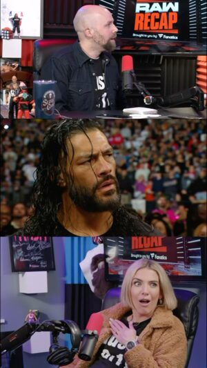 Megan O'Brien Instagram - Check out @notsam and @meganmorantwwe’s reaction to YTC’s return before shooting this week’s episode of #WWERaw Recap! 😱

Watch on YouTube or listen where podcasts are available!