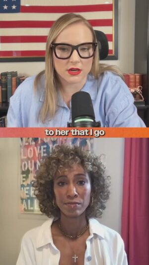 Meghan McCain Instagram - Women supporting women 💪✨

The incredible @sagesteele joins the podcast today to talk about the special experience of standing by our friend @tulsigabbard through her confirmation experience. A powerful reminder of what it means to show up for the women in your life ❤️

Link in bio to listen to our full conversation!