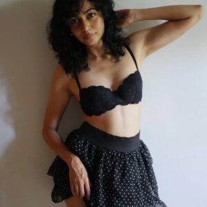 Meghana Kaushik Instagram - My fav raw pics everrrr 🖤🩶🖤
.
.
.
Shot by @thebigbearg 🖤🩶🖤
.
.
.
.
#curlyhair #polaroid #raw #photooftheday #photodump #blacklove #meghanakaushik #actor #facecard #slowliving #slowlife #fyp #explore #explorepage