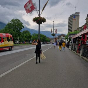Meghana Kaushik Instagram - Missing this Swiss Summer while I sweat in Mumbai Winters 🙃🙄🖤
.
.
.
#globalwarmingisreal 
.
.
Also what a gorgeous trip this was, a day spent at Interlaken where they shot a lot of YRF films. I have to give it to the Swiss, every corner is a postcard picture. And that slight chill in the summer only adds to drinking all that got chocolate . 🥰😍😋 can't wait to go back , maybe in winters this time 😁
.
.
.
.
.
.
#swissalps #swisssummer #swisstravel #travelwithmk #traveladdict #travelgram #meghanakaushik #wanderlust #luxurytravel #travelphotography #fyp #explore #explorepage