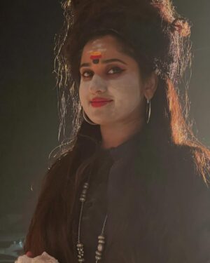 Meghana Lokesh Instagram - That was just a fancy dress but the devotion is real ! 
Happy Mahashivratri everyone! 🙏🏼