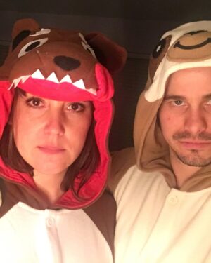 Melanie Lynskey Instagram - I get to hang out with you every day. People you work with, people you’ve known for years, strangers you just met, they all ask me if I know how lucky I am. I do know. I really, really do. You bring so much joy to everyone you encounter, and then you come home and somehow have the energy to be present and bring even more joy to us. I’m so proud of you. I’m so grateful for how good you are at putting furniture together, doing our daughter’s hair, listening and making actual real life changes, and cutting the cat’s nails. While I sometimes wish I could put your phone in a lockbox for a few hours a day, and I also wish you wouldn’t violently pull shirts from hangers so that about once a week a hanger snaps in half, I also feel grateful for those things because really, that’s not much to have to deal with. I love you very much Dringus. I love your heart and I love your cute face. Happy birthday. ❤️