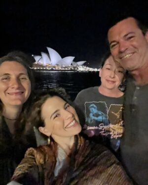 Melia Kreiling Instagram - My Sydney Speed-Date, courtesy of the oh-so-perfect hosts Kate&Grant: Sydney Harbour, Sydney Opera House, Sydney Harbour Bridge, Sydney Olivia, Sydney Ferries, Sydney Shark Nets, Shark Beach, The Gap, Sydney’s Bondi Beach, Sydney Rescue Teams, Sydney Sunrise, Sydney Cowboy Emma, Sydney Seagulls, and lots of Sydney Selfies!! ♥️ @wherestheotherone @gmbell77 @oliviawz