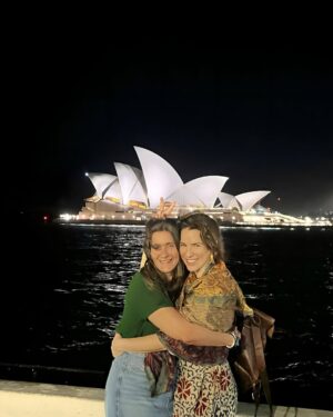 Melia Kreiling Instagram - My Sydney Speed-Date, courtesy of the oh-so-perfect hosts Kate&Grant: Sydney Harbour, Sydney Opera House, Sydney Harbour Bridge, Sydney Olivia, Sydney Ferries, Sydney Shark Nets, Shark Beach, The Gap, Sydney’s Bondi Beach, Sydney Rescue Teams, Sydney Sunrise, Sydney Cowboy Emma, Sydney Seagulls, and lots of Sydney Selfies!! ♥️ @wherestheotherone @gmbell77 @oliviawz