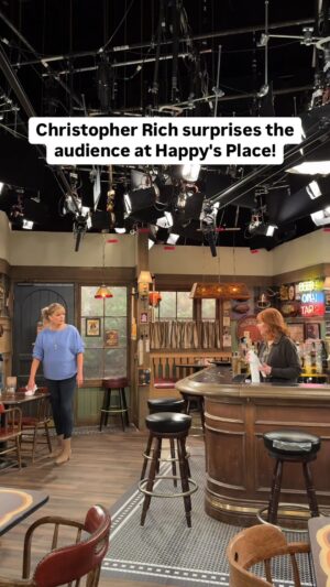 Melissa Peterman Instagram - just like old times 😂 don’t miss #HappysPlace – watch nbc on @peacock.