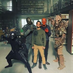 Melissa Ponzio Instagram - #MoonDayMemories #TeenWolf BTS ::: this one doesn’t get old…wishing we were surrounded by all things #BeaconHills once again…📸 @tylerschnabel