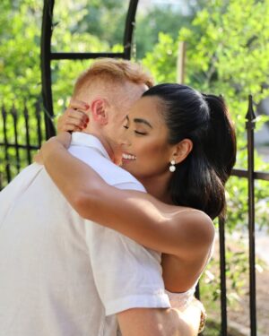 Michelle Madrigal Instagram - My Valentine!💌 
A relationship built by God brings so much peace, love, and fulfillment. This marriage and the life we’re building together are everything I prayed for. My husband is the most patient and loving soul…plus, it doesn’t hurt that he’s handsome too! Doing life with you is the biggest blessing. Mahal kita @kneal5