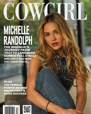 Michelle Randolph Instagram - Look what I learned at cowboy camp @1923official 🎭 one week! @cowgirlmagazine