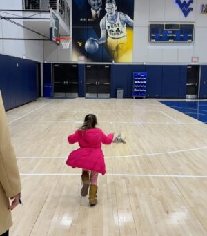 Michelle Wie Instagram - We 🩷 you West Virginia. @wvuhoops @wvusports