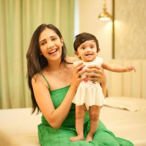 Milana Nagaraj Instagram - Happy 6 months to our little star! And half a year of my wife being a superhero thank you to my incredible wife for being the best mom @milananagaraj 😘😘