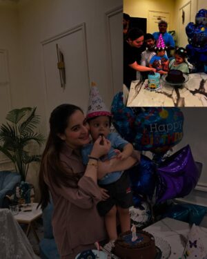Minal Khan Instagram - Happy first birthday Hasan! Cannot believe you’re 1 year old now my lil buddy my jaan ❤️