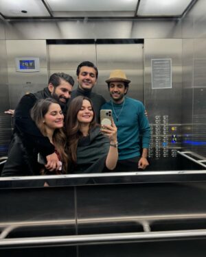 Minal Khan Instagram - What a beautiful winter night with awesome food and great company 🫶🏻

Thankyou Saboor & Saman for last night 🥂❤️