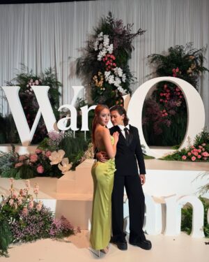 Mintita Wattanakul Instagram - huge congrats to this beautiful couple🤍 @woodyandote #wandolandoflove