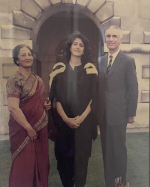 Mira Sethi Instagram - I never saw her in self-pitying postures, never saw her hunched or slouched, complaining about her fate. She had agency, and she used it—from creating the recipe for Mitchell’s Chilli Garlic sauce and despatching it to the factory, to helping the unemployed find employment, to very successfully blackmailing me: “Promise me you’ll get married before I die.” 

Up until the day she died, she took her eyebrow pencil and drew a sharp crescent over her brows; she doused herself - her kameez and her chiffon dupattas - in perfume. A couple of months before she passed away, I walked into her room to find her lifting her arms up and down, up and down, exactly as her physiotherapist had recommended. She was visibly frail now, but she was determined to fight. It moved me to tears — her will to live, her insistence on her own dignity, the formidable struggle of mind over matter. 

Bibi was a force. Just as inter-generational trauma is real, so is inter-generational resilience, should you wish to cultivate it. 

When she passed away, my cousin texted me. “How are you feeling?” she asked. “The end of an era,” I said. 

My dearest Bibi, I will remember you swimming placidly in a crochet cap in a tubewell-filled pool; annihilating me in Rummy; telling me, when I got married, how thrilled you were because Bilal’s parents were “good, kind people”; squeezing my hand, when your health was failing, to repeatedly tell me: “I love you very much.” 

The trend these days is for women to model vulnerable strength (as opposed to no-nonsense strength). What we don’t realise, what we so take for granted, is that it took generations upon generations of more masculine-coded engagement, to get to a place where we now have the luxury of talking endlessly about “our traumas.”

To my dear Bibi who came of age in the 50s: thank you for your strength. I didn’t understand it until I was forced to confront its absence in my own life.