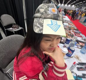 Miya Cech Instagram - thank you @fanexpovancouver for letting me crash my first convention! i had a blast meeting fans (you guys are real ones for recognizing me 🥹) and hanging with @gordoncormier_official and @michaelamostly. honestly couldn’t ask for a better toph 1.0 to show me the ropes and welcome me into this fandom. this avatar family is everything. love you so much and can’t wait to see you soon! we are melon lord! 💚🫶