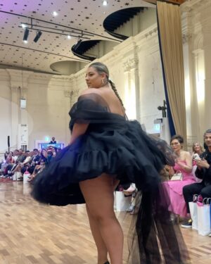Monique Coleman Instagram - Looked like a cupcake, but left no crumbs  @melbfashionfestival 💕✨🇦🇺

HUGE thank you to @malcolmpaull for inviting me to my first #melbournefashionfestival and to @tulleaddict for dressing me & @shaunashauna_ 

The show was absolutely stunning & it was immensely refreshing to experience body diversity, age inclusion, and gender non confirming looks on the runway! I truly believe the world is more beautiful when we embrace the full spectrum of our humanity and celebrate each other’s creativity!
