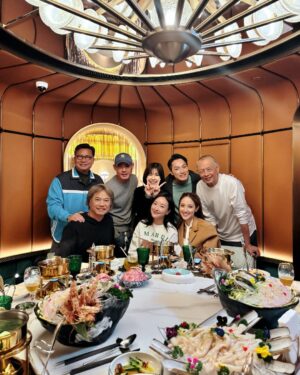 Moon Lau Instagram - 咁就10年啦！🥹🩷
Who still remembers our names from 四個女仔三個 Bar? 👧 
👙 it’s Baaaar, not BRA 🤣 

🥢 @voynich.hk