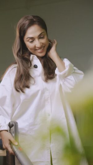 Mouli Ganguly Instagram - The @dyson_india Big Ball. Effortless cleaning with self-righting technology, a tangle-free auto-rewinding cord, and the only vacuum in India with a 5-year warranty & free servicing. 
Designed for every surface, built for every mess. 

#DysonIndia #DysonHome #BigBall #Vacuum #VacuumCleaner #Gifted