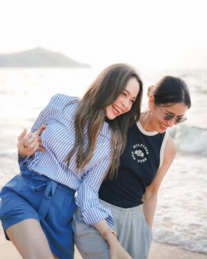Myria Benedetti Instagram - เหตุการณ์ดญ.แอน นัท กิ๊ก มาเที่ยวทะเลค่ะ✨🥰😂😅