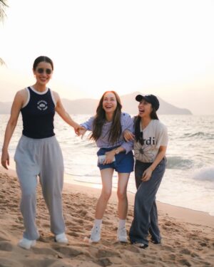 Myria Benedetti Instagram - เหตุการณ์ดญ.แอน นัท กิ๊ก มาเที่ยวทะเลค่ะ✨🥰😂😅