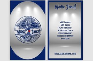 Nadia Jamil Instagram - And so my Coaching Practice has finally got a beautiful logo and business card, that sums up the core of my practice, NLP & mBIT. 

Thank you to my GENIUS nephew and colleague @zainakbar6868 for his fantastic artistic talent in designing the card and  being the artistic brilliance behind the designs I use in my work. Every card, manual, post has been designed by Zain with such commitment, passion, fun and diligence. The tree logo, the colours, indigo with the red centre, the heart brain, head brain and gut brain all part of the tree and its core, roots and branches. Beautiful work! I cannot WAIT to use more of his stunning designs in my work and for @reckless._apparel as well!

And thank you  @tahirababar for the original The Empty Space design. The lights shining over the empty space has been a metaphor for the light we choose to shine over our own state, mind, Self.  I still use that as a back drop to my logo. 

The Emptiness is now filled with of the tree with its brains, growing and spreading its fruit. 

Alhamdolillah.