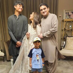Nadia Khan Instagram - EID MUBARAQ FROM OUR FAMILY TO YOURS... MAY GOD BLESS US ALL.
