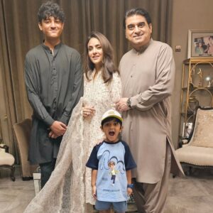 Nadia Khan Instagram - EID MUBARAQ FROM OUR FAMILY TO YOURS... MAY GOD BLESS US ALL.
