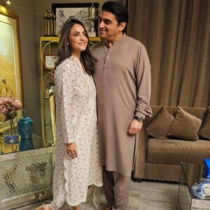 Nadia Khan Instagram - EID MUBARAQ FROM OUR FAMILY TO YOURS... MAY GOD BLESS US ALL.