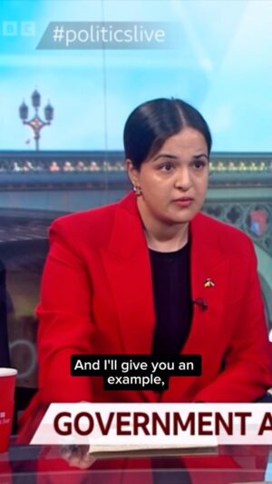 Nadia Whittome Instagram - The PIP assessment is already gruelling and it often isn’t awarded to those who need it.

Now, new eligibility rules will shut off vital support from up to 1.2 million disabled people.

I’m urging the government to drop this policy.

#PoliticsLive