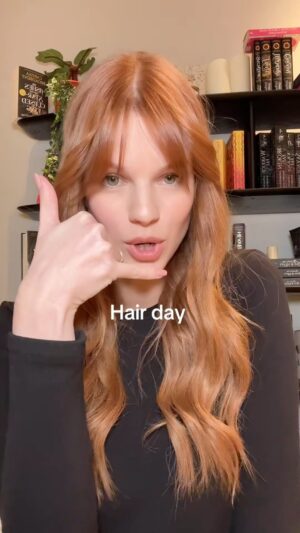 Nadine Leopold Instagram - Nothing like a fresh hair day 🙏🏼