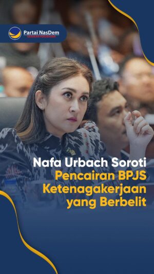 Nafa Urbach Instagram - Anggota Komisi IX DPR RI dari Fraksi Partai NasDem, Nafa Urbach, mempertanyakan mekanisme pencairan BPJS Ketenagakerjaan. Dia mendesak agar pencairan asuransi itu tidak dipersulit dan harus melewati birokrasi yang berbelit-belit.

“Yang ingin saya tanyakan, apakah memang kurang informasi terhadap masyarakat atau memang birokrasinya yang begitu berbelit-belit. Kasian juga masyarakat,” kata Nafa dalam Rapat Dengar Pendapat Komisi IX DPR dengan Sekjen Kementerian Ketenagakerjaan Anwar Sanusi, di Kompleks Parlemen, Senayan, Jakarta, Selasa (18/2/2025).

Nafa mengaku sering mendengar kasus orang yang kesulitan mencairkan BPJS Ketenagakerjaan. Belakangan juga viral di media sosial pekerja migran indonesia (PMI) yang bekerja di Hongkong, kesulitan dalam pencairan BPJS Ketenagakerjaan.

Namun, setelah berita tersebut viral di media sosial, lanjut Nafa, BPJS Ketenagakerjaan yang bersangkutan langsung cair. Dia meminta penyelesaian setiap kasus tidak menunggu viral terlebih dahulu.

#FraksiNasDem #NafaUrbach