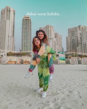 Nagma Mirajkar Instagram - happiest birthday anuuuuuu !! my crazy travel partner, the best indian vlogger 2024 🥇 not a friend but more like my chotu sister @anamdarbar97 loveeee youuu !! we can never be normal when we are together !! to many more crazy trips.. see you super soon 🥹😍