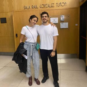 Naiara Awada Instagram - En esta sala estrenamos juntos nuestra primera peli . 15 años despues seguimos con la amistad mas VERDADERA que tengo . Te amo y me das muchisimo orgullo amigo @nicotete . Por muchas pelis juntos mas ! Vayan a verla!!!!! @loqueescribimosjuntos