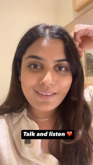 Naini Jain Instagram - Apne apno ko sirf space dene se nahi baat karne se sab theek hota hai 🤌🏼 Talk and listen them ✅

#emotionalhealth  #mentalhealth #talk #motivation