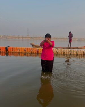 Naini Jain Instagram - Some glimpse from Mahakumbh 2025 🙏🏾
Life time wali memories 🫶 #mahakumbh