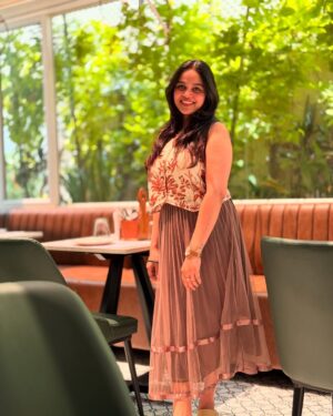 Nakshatra Murthy Instagram - Cafe with Viyaan for the first time ♥️🪬🧿