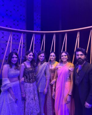 Namrata Shirodkar Instagram - #AboutLastNight…✨
Finale.. 🎉🪅🎊🍾🥳
Wishing the couple @nitieshreddy6 & Keerthi a lifetime of love and happiness!❤️❤️❤️