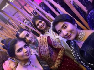 Namrata Shirodkar Instagram - #AboutLastNight…✨
Finale.. 🎉🪅🎊🍾🥳
Wishing the couple @nitieshreddy6 & Keerthi a lifetime of love and happiness!❤️❤️❤️
