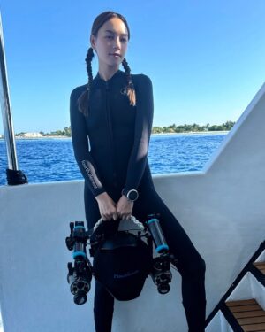 Namthip Jongrachatawiboon Instagram - อยากดำนํ้าอีก🥹 #maldives #scuba