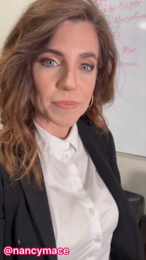 Nancy Mace Instagram - My kids’ South Carolina college listed 13 genders on their dormitory application last week - this week that school took the 13 genders down - all because we called them out. 

We’re making a difference in South Carolina students lives - and we aren’t even Governor.