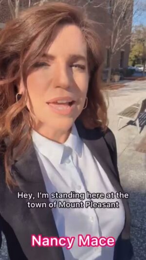 Nancy Mace Instagram - We held over a dozen town halls last year - would love to do it again soon - when the paid agitators stop threatening me, my family, my employees and Lowcountry residents.

No resident should show up to this fake event - for their own safety. 

GM Whitley’s event is false advertising and fake news.