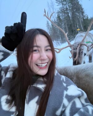 Narikun Ketprapakorn Instagram - ตัวนี้เรียก reindeer แต่ขอเรียกเธอว่า my dear ได้มั้ยคะ5555555555