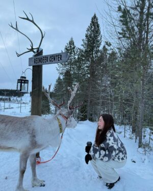 Narikun Ketprapakorn Instagram - ตัวนี้เรียก reindeer แต่ขอเรียกเธอว่า my dear ได้มั้ยคะ5555555555