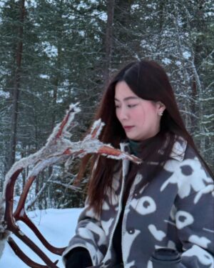 Narikun Ketprapakorn Instagram - ตัวนี้เรียก reindeer แต่ขอเรียกเธอว่า my dear ได้มั้ยคะ5555555555