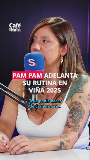 Natalia Valdebenito Instagram - @sisoylapampam camino a #Viña2025 🎤✨ La comediante debutará en el Festival el viernes 28 de febrero, mismo día en que la música urbana se tomará la Quinta Vergara 🎶 En #CaféConNata derribó prejuicios y nos adelantó algunos de los temas que tocará en su rutina. Se viene bueno el cierre de @elfestivaldevina 🔥

Deja en los comentarios tus mensajes de apoyo para Pam Pam ❤️🤩

▶️ Mira la entrevista completa junto a @valdebenitonata en nuestro canal de Youtube, Spotify o tu plataforma favorita. 

#comedia #humor #festivaldeviña2025 #standup