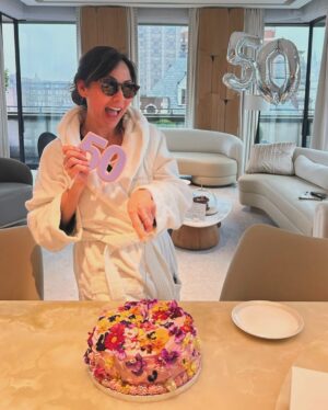 Natalie Imbruglia Instagram - It’s been a magical week celebrating  turning 50yrs old!! To all my friends and family who went above and beyond to make me feel special this week, THANK YOU!! I’ve never felt more loved and appreciated!! 50 feels great!! 
#1975 #50andfabulous