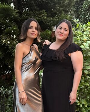 Natalie Morales Instagram - This is my favorite dress I’ve ever worn. 
This is the most important movie I’ve ever made. 
This is a team that holds each other tight and lifts each other up and makes each other laugh. 
These are some of the best real friends I’ve ever had, and I wouldn’t be here if it weren’t for them. 

@mydeadfriendzoe is out nationwide this weekend and it’s so meaningful to me that I can’t ever really find the right words to express it. I hope you can see it, and in the theaters, so we can keep making small indie movies like this in the future. 

I put the dress picture first because instagram likes that and maybe it would get more attention on the movie but ALSO because i do really love that dress, and @kimmyerin and @nicoincognito made me feel like a trillion bucks. 

Go to the movies. Take a friend. We hope you will hug them tight and talk about life afterwards. 💓