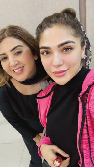 Natasha Ali Instagram - Threads ❤️ amazing experience 🥂 u r pretty u r LOVE u r perfect in ur work ❤️😘 @drnadahassan