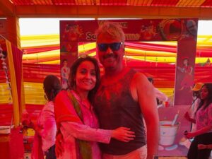 Neeti Palta Instagram - #holivibes #happyholi 
May your Holi be of bright colour and full of joy, laughter & happiness
spread love on holi, 
Best wishes for Holi